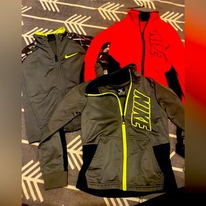 Set of 3 Boys NIKE Jackets 🧥